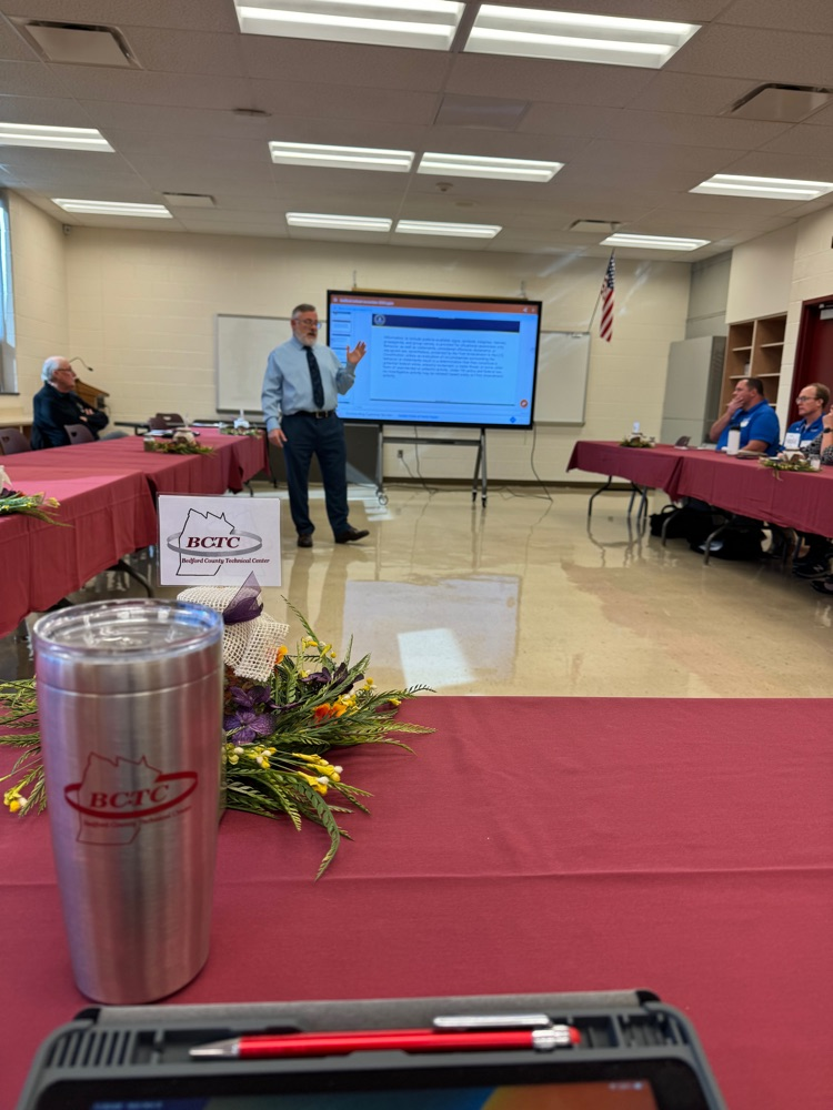 Guest presenter shares pertinent information for attendees